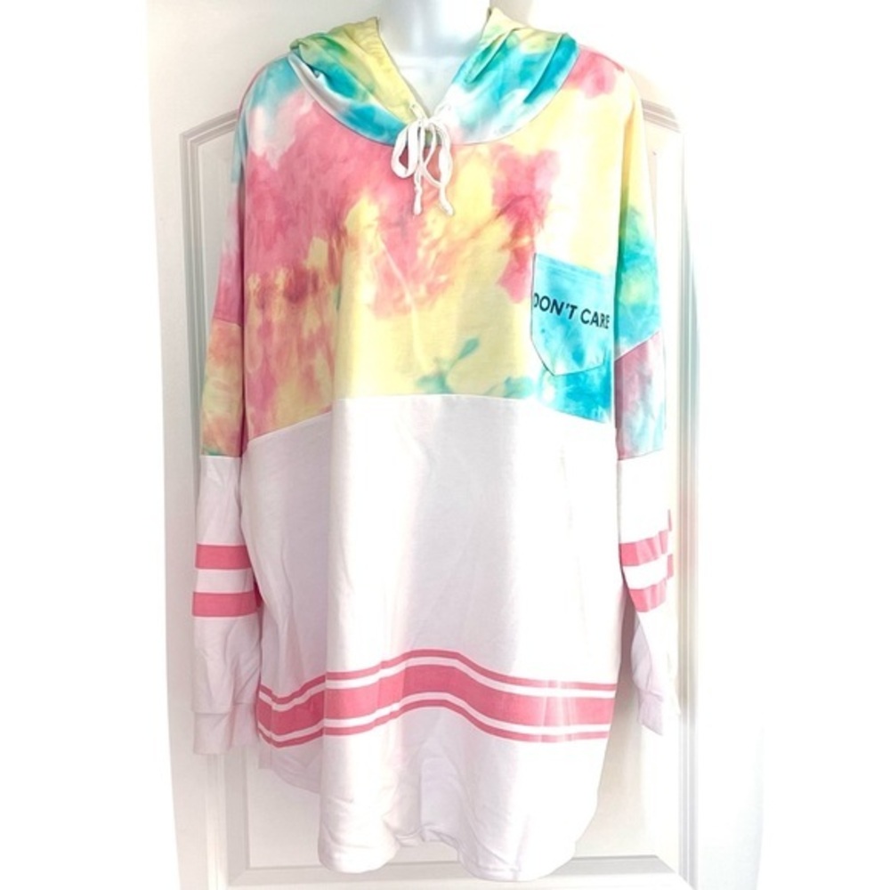 Justify Pastel Tie-Dye Hoodie